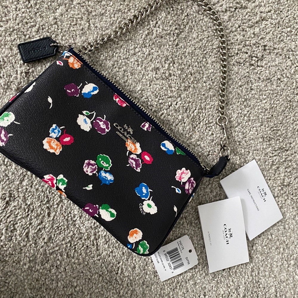 Like New Coach Wildflower Wristlet